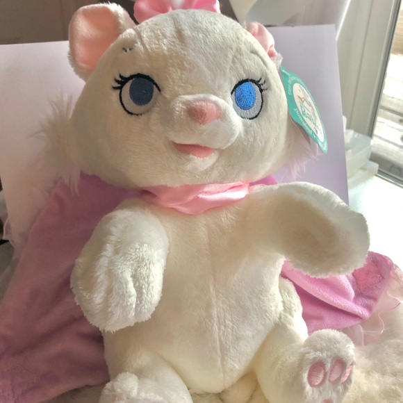 DISNEY Babies Marie Aristocats Plush with Blanket - Picture 2 of 6
